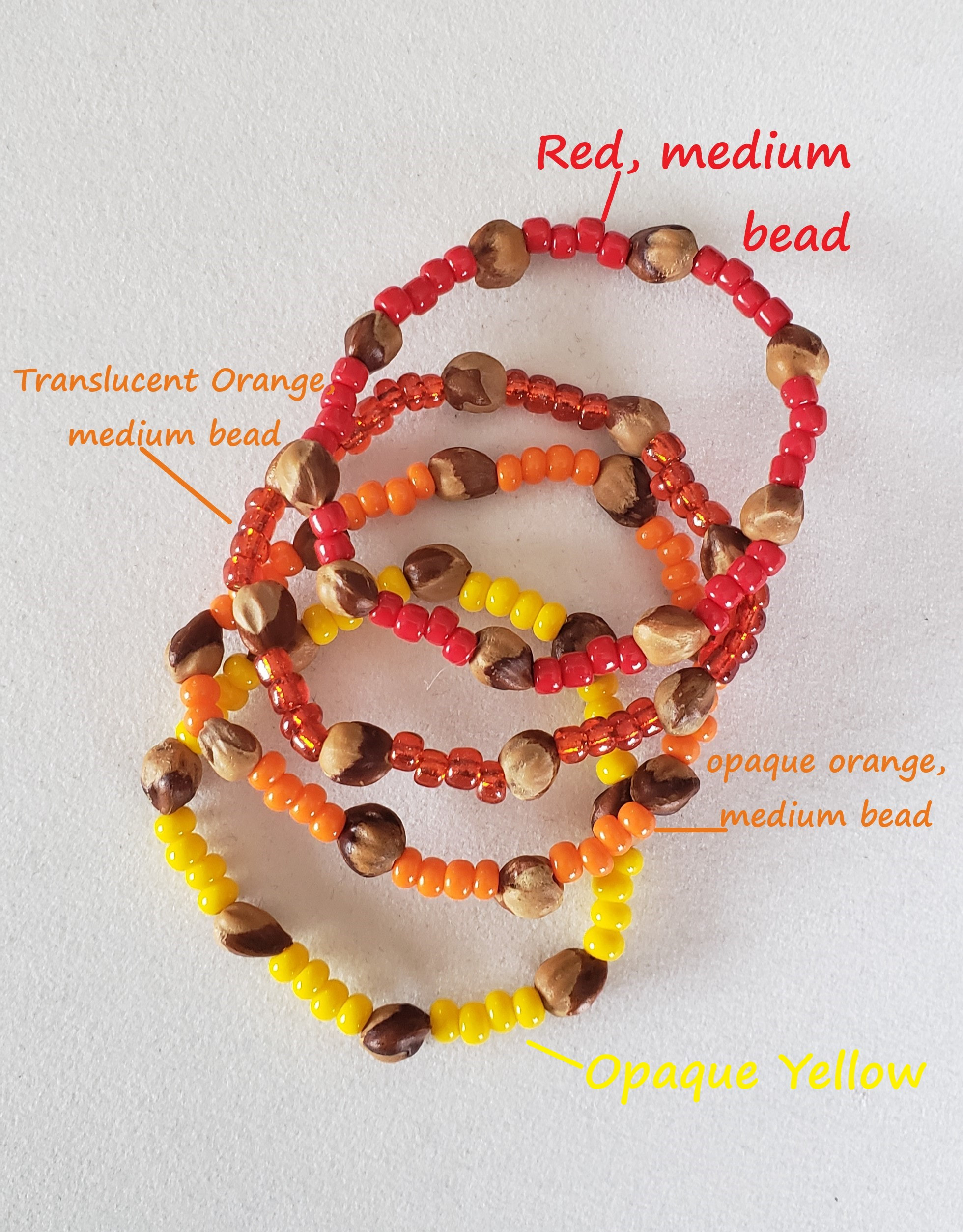 Navajo Ghost Bead and Natural Stone Necklaces - Native American Necklaces